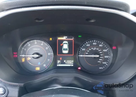 2018 Subaru Crosstrek 2.0I Premium from USA, damaged, VIN JF2GTADC1J8254871